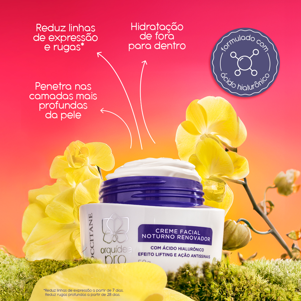 Creme Facial Noturno Renovador Orqu&iacute;dea Pro 50g, ,  large image number 1